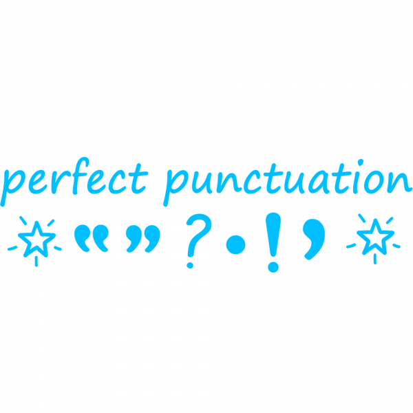 perfect punctuation